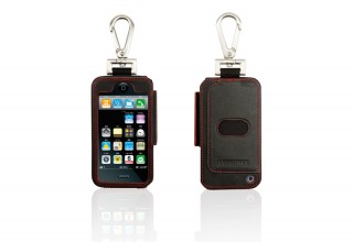 ナッパレザー採用 iPhone 3G用フックスタイルキャリングケース