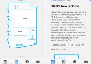 アップル、6月10日から開催の開発者会議「WWDC」向けの公式iOSアプリを公開