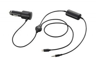 ロジテック、車内でiPhoneの音楽が楽しめるオーディオケーブルを発売