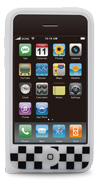 チェック柄iPhone 3G用シリコンケース