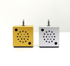 アルミニウム製サイコロスピーカーを限定発売