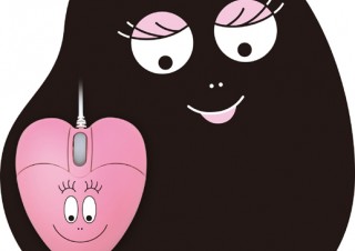 「バーバパパ」のマウス&マウスパッド