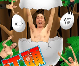 エムジェイガレイジ、江頭2:50のiPhone向け育成ゲームとアラームアプリを提供開始