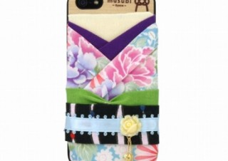 スペック、職人とコラボしたICカード収納も可能な着物風iPhone5ケース発売