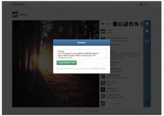 Instagram、撮影した写真・動画のWeb埋め込み機能を提供開始