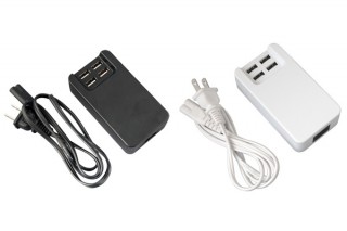 ブライトンネット、4基の出力ポートを搭載するUSB-AC充電アダプタを発売
