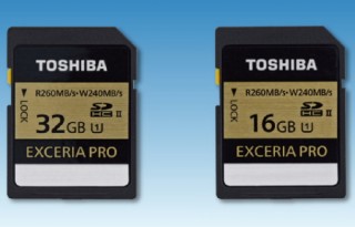 東芝、SDカードで世界最速の書き込み240MB/秒のSDHCメモリカードを10月から発売