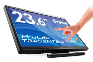iiyama、マルチタッチ対応の23.6型ワイド液晶ディスプレイ「T2452MTS-2」
