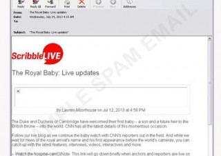 英国ロイヤルベビー誕生に便乗したメールでウイルス感染——トレンドマイクロ