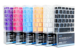 ロア・インターナショナル、MacBook用の色鮮やかなキーボードカバーを発売