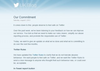 Twitter、利用規約とガイドラインを改訂して個人への攻撃防止や通報制度を導入