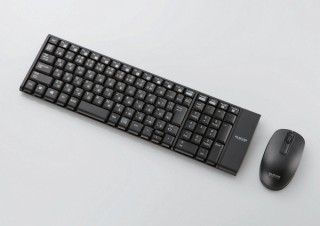 エレコム、ワイヤレスのフルキーボードとBlueLEDマウスのセットモデルを発売