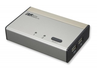 WUXGA対応、USB接続のパソコン自動切替器