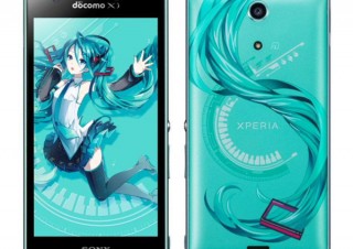 docomo、初音ミク×Xperia“ミクぺリア”の1万台限定予約抽選は8月30日から