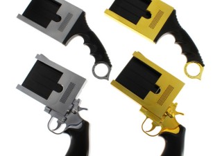 上海問屋、グリップがピストル/ナイフ型のiPhone5用ホルダーケースを発売