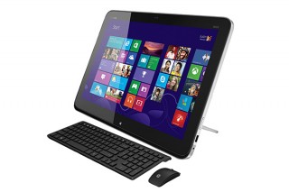 日本HP、タブレット形状でも使える20型の液晶一体PC「HP ENVY Rove20」