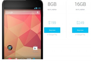 米Google、日本発売を控える「Nexus 4」を米国内で値下げ--8GBモデル199ドル