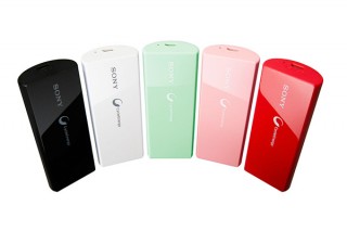 ソニー、スティックタイプのモバイルバッテリー「CP-V3」全5色を発売