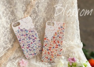 レースと花柄が可愛い、HappymoriのガーリッシュなiPhone 5/5S兼用ケース発売
