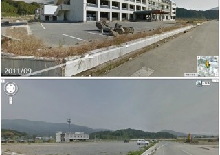 Google、東日本大震災 被災地のストリートビューを更新