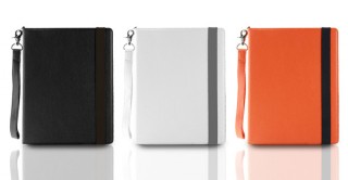 最適な角度でキーボード入力できるiPad用保護ケース「TUNEFOLIO for iPad」