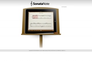 ピアノの楽譜表示で演奏練習ができるiPad向けアプリ「SonataNote」