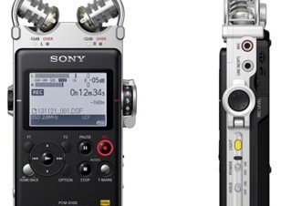 ソニー、DSD録音に対応したポータブルリニアPCMレコーダー「PCM-D100」を発売