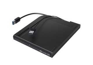 バッファロー、USB3.0“ダブル給電”対応DVDドライブ「DVSM-PTS58U3」