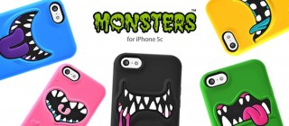 プレアデス、モンスターの口がデザインされたコミカルなiPhone 5cケースを発売