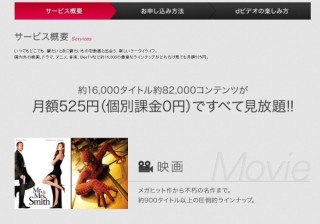 docomoのiPhone5sとiPhone5cがビデオ配信サービス「dビデオ」に対応