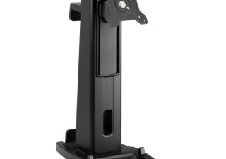 上海問屋、デスクに固定しない台座式ディスプレイアームを発売