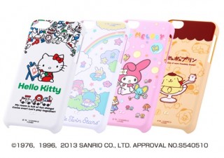ハローキティやマイメロなどサンリオキャラのiPhone 5c用ケースを発売