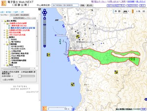 国土地理院、伊豆大島の被災状況がわかる“斜め写真”と土砂流出範囲を発表