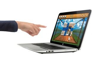 日本HP、手/指をかざして操作できるノートPC「ENVY17 Leap Motion SE」