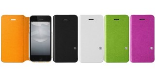 プレアデス、鮮やかなカラーリングのiPhone 5c用フォリオケースを発売