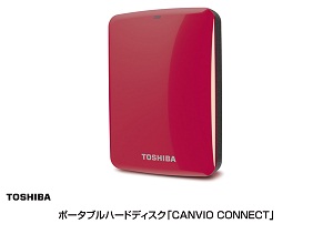 東芝、ポータブルHDD「CANVIO CONNECT」と「CANVIO SLIM」を発売