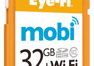 アイファイ、スマホに画像を送れる無線LAN SDカード「Eye-Fi Mobi」に32GBを追加