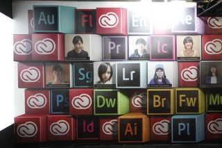 【TOKYO DESIGNERS WEEK2013】未来のクリエイターに熱い視線を注ぐアドビシステムズ、学生×プロのコラボ展示でAdobe Creative Cloudの魅力を体感