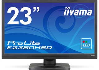 iiyama、23型ワイド液晶ディスプレイ「ProLite E2380HSD」を発売