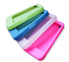 iPhone 4にジャストフィットするiPhone 4用シリコンケース