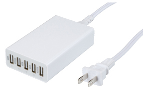 プリンストン、最大5台の機器を充電可能なUSB急速充電器「PPS-UTAP2」を発売