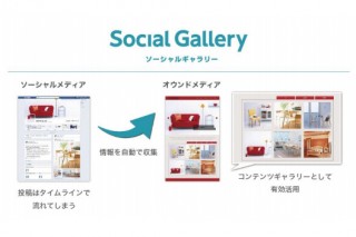 博報堂DY、SNSに投稿した情報を自社サイトに掲載できる「Social Gallery」
