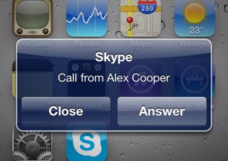 iPhone用Skype、iOS 4のマルチタスクに対応した最新版が公開