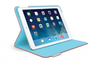 ロジクール、軽量でスタンドにもなるiPad Air専用キーボード/カバーアクセサリ