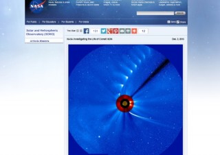 NASAや国立天文台、「アイソン彗星」は太陽最接近で極小になったと発表