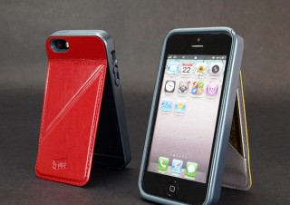 スペック、カード収納部がスタンドになるiPhone5s/5ケース「U-protector」