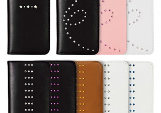 プレアデス、SWAROVSKI ELEMENTS使用の牛革製iPhone5s/5ケースを発売