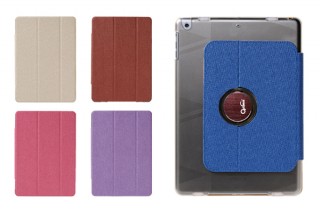 プリンストン、OptimaのiPad Air用360度回転ケース「Smart 360」ユタシリーズを発売