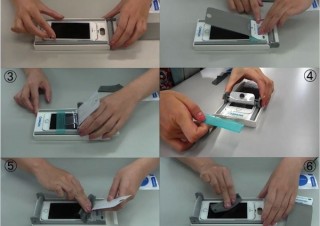 チノン、何度でも繰り返し使えるiPhone 5s保護シート貼付けセット発売