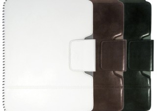 リンクス、レザー調仕上げのiPad用インナーケース「iCoat」シリーズ